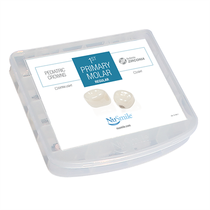 Picture of NuSmile ZR Zirconia 1st Primary Molar Regular Professional Kit